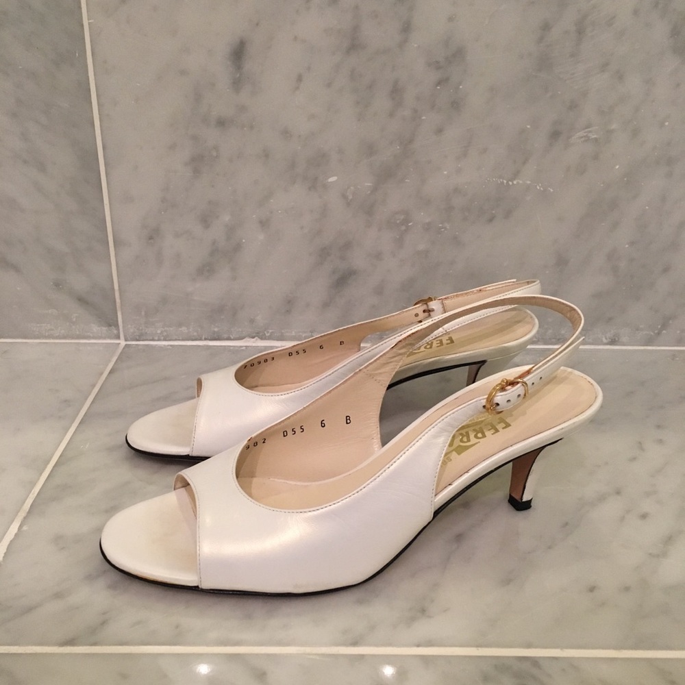 Ferragamo Sling-back Heels